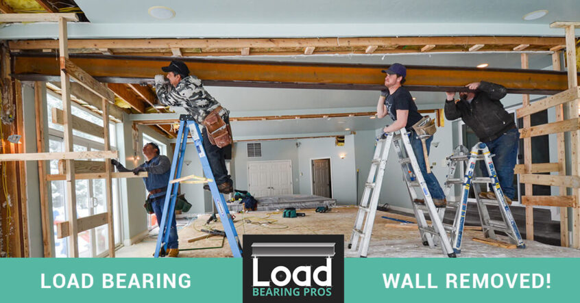cost to remove load bearing wall