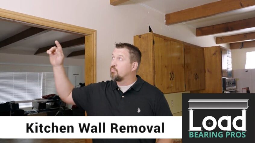kitchen load bearing wall removal