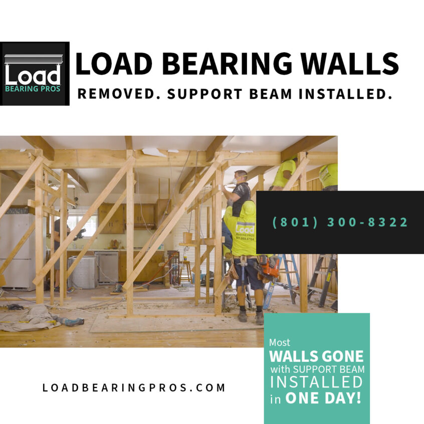 Remove load bearing wall