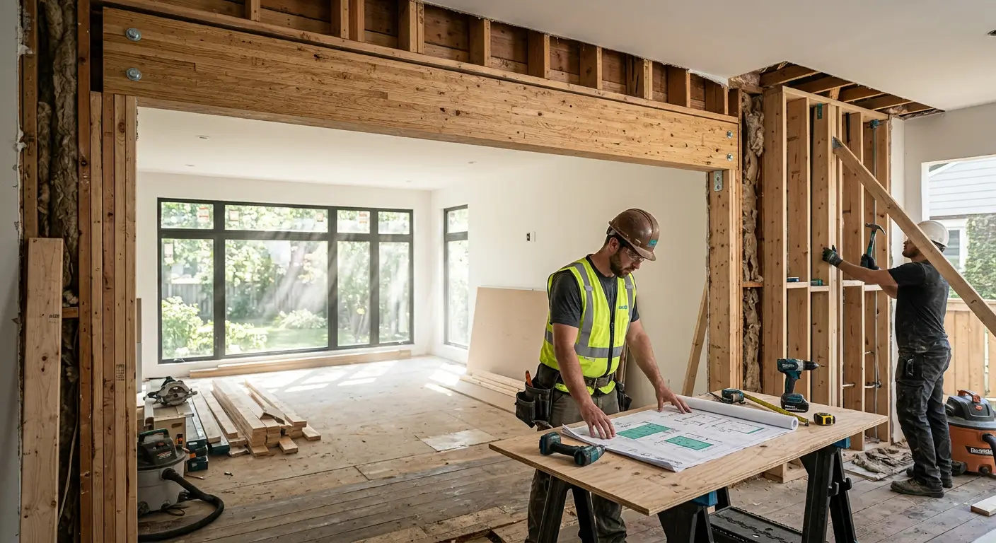 Featured image for “Load Bearing Wall Removal for Porch Integration: What Homeowners Need to Know”